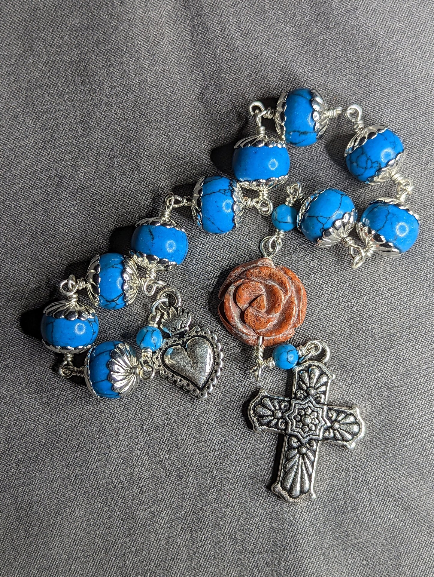 Southwest Sacred Heart Tenner Rosary