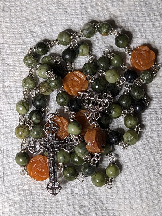 Pride of Ireland Sterling Rosary